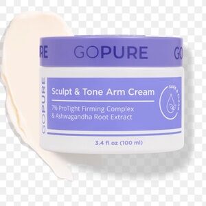 $40 new goPure Sculpt & Tone Arm Cream sealed